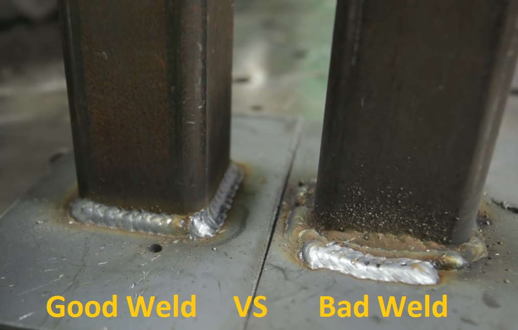 Good Weld VS Bad Weld